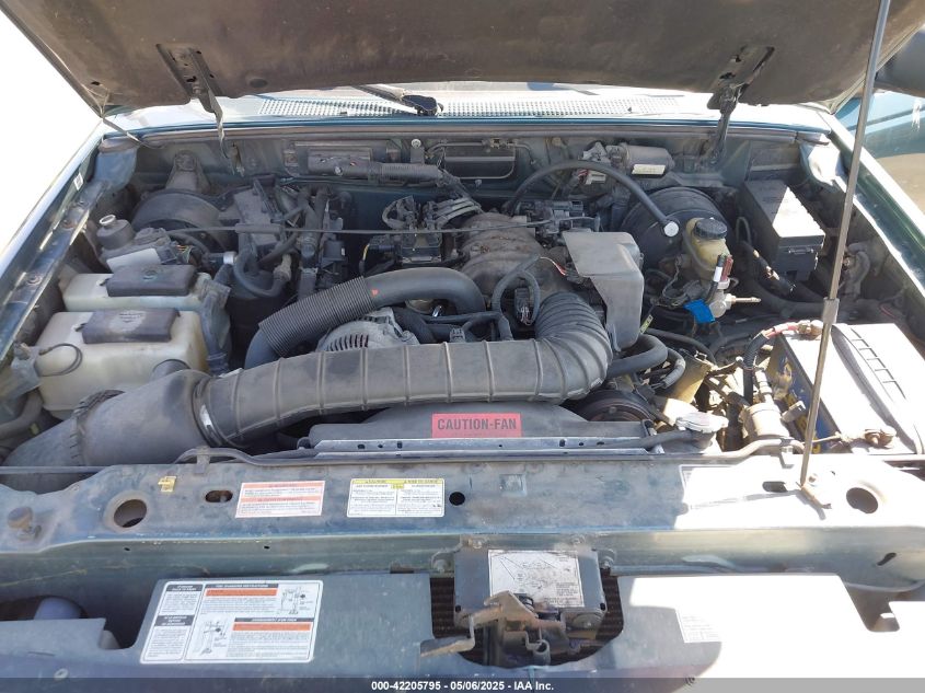 1995 Ford Ranger Super Cab VIN: 1FTCR14U8SPB13727 Lot: 42205795