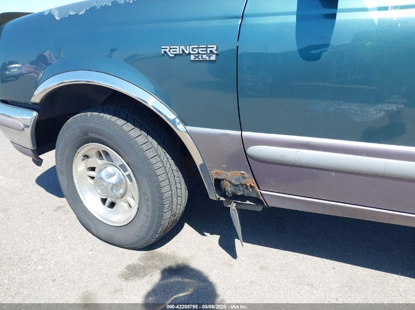 1995 Ford Ranger Super Cab VIN: 1FTCR14U8SPB13727 Lot: 42205795