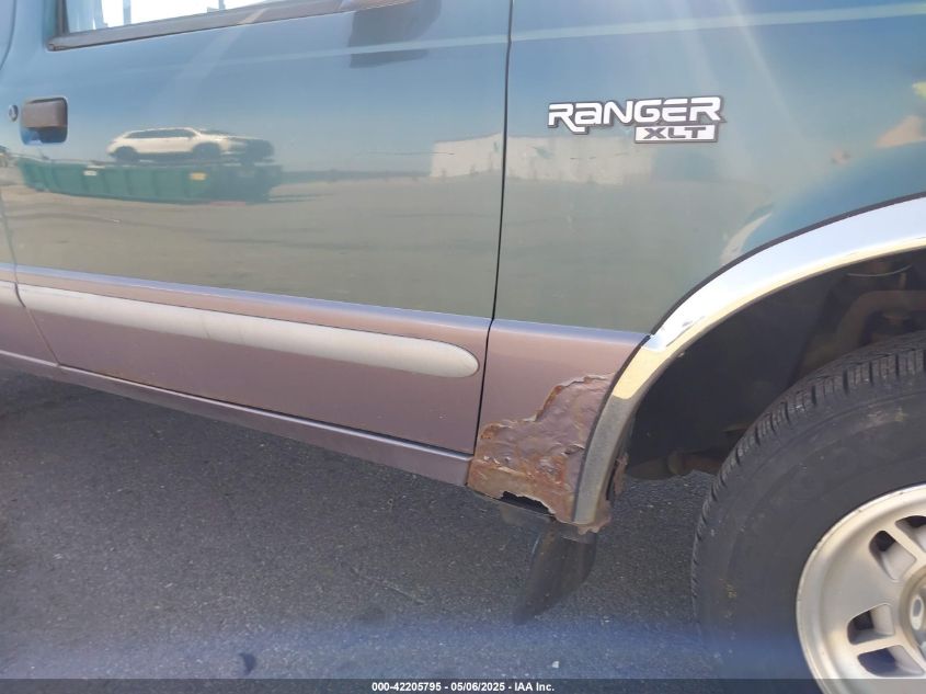 1995 Ford Ranger Super Cab VIN: 1FTCR14U8SPB13727 Lot: 42205795