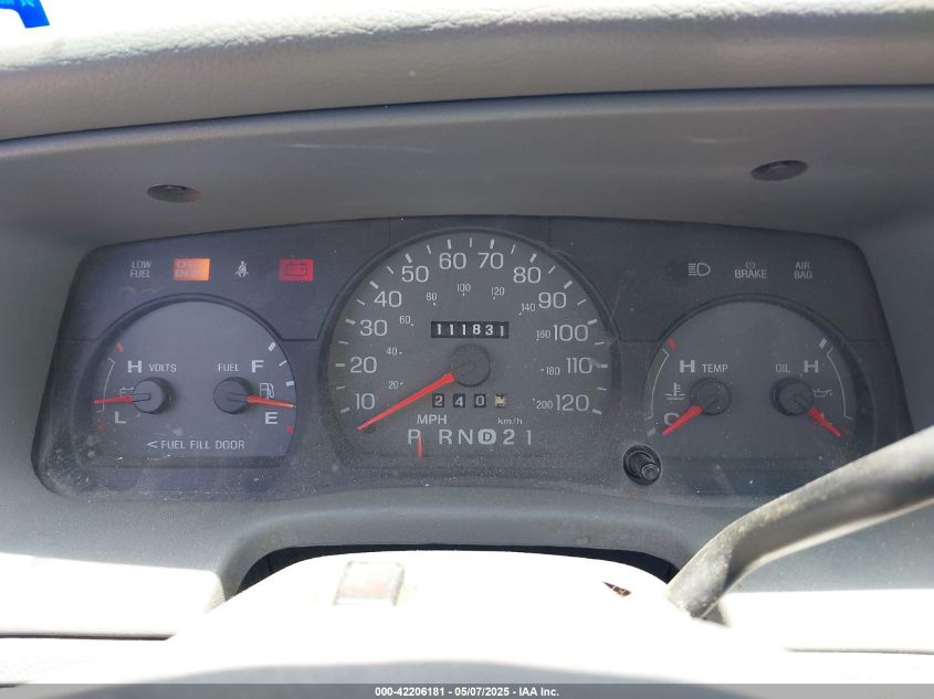 2003 Mercury Grand Marquis Gs VIN: 2MEFM74W93X681592 Lot: 42206181