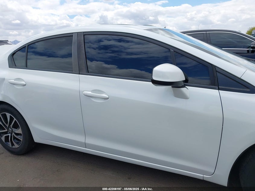 2013 HONDA CIVIC VIN: 19XFB2F96DE210623