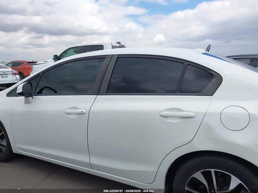 2013 HONDA CIVIC VIN: 19XFB2F96DE210623