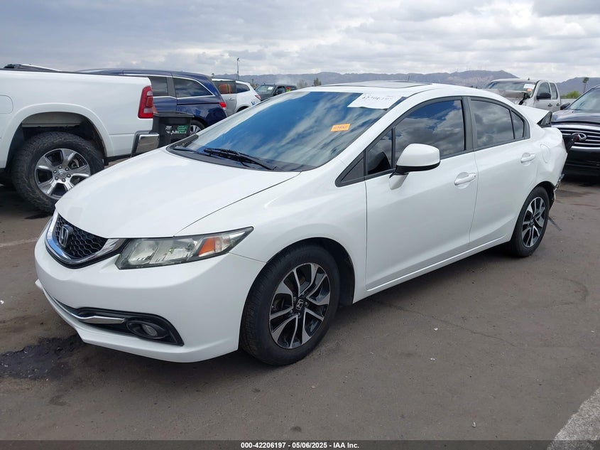 2013 HONDA CIVIC VIN: 19XFB2F96DE210623