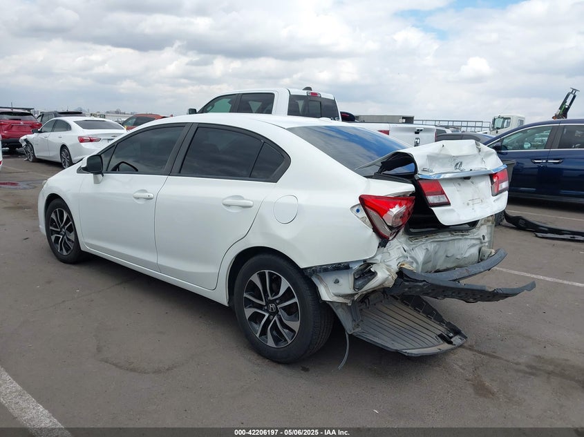 2013 HONDA CIVIC VIN: 19XFB2F96DE210623