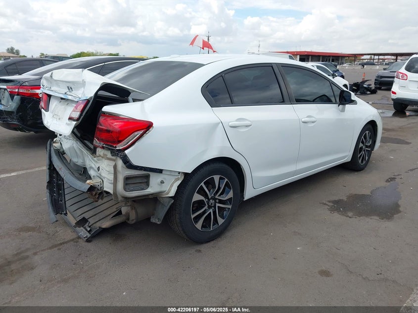 2013 HONDA CIVIC VIN: 19XFB2F96DE210623