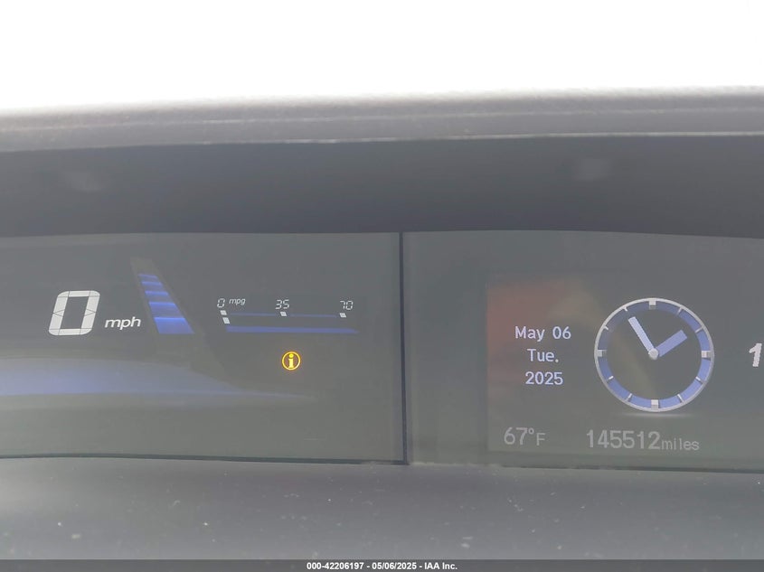 2013 HONDA CIVIC VIN: 19XFB2F96DE210623