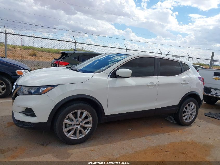 2022 Nissan Rogue Sport S Fwd Xtronic Cvt VIN: JN1BJ1AV4NW342483 Lot: 42206425