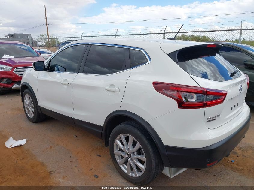 2022 Nissan Rogue Sport S Fwd Xtronic Cvt VIN: JN1BJ1AV4NW342483 Lot: 42206425