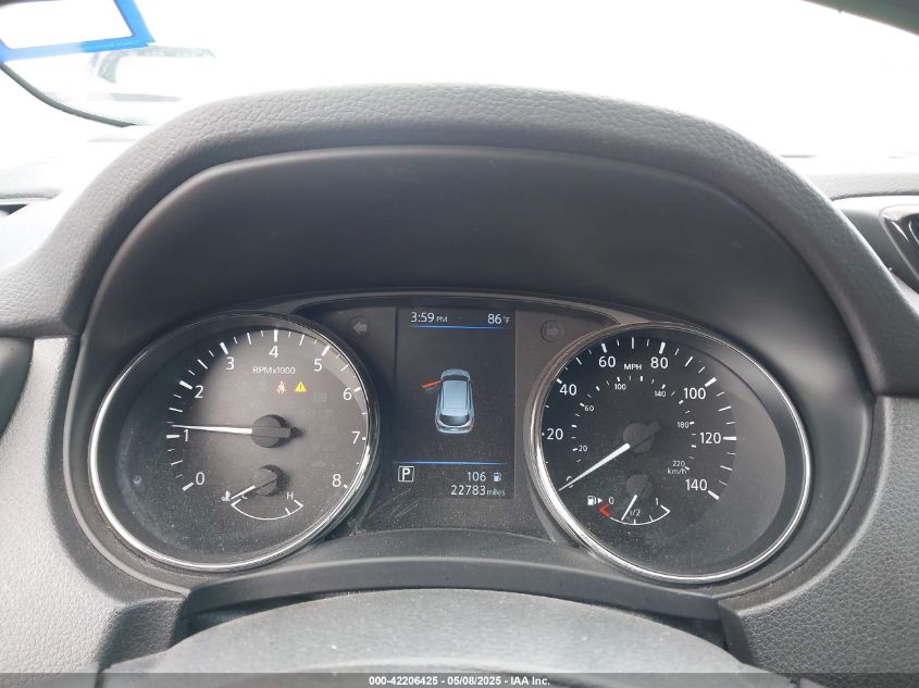 2022 Nissan Rogue Sport S Fwd Xtronic Cvt VIN: JN1BJ1AV4NW342483 Lot: 42206425