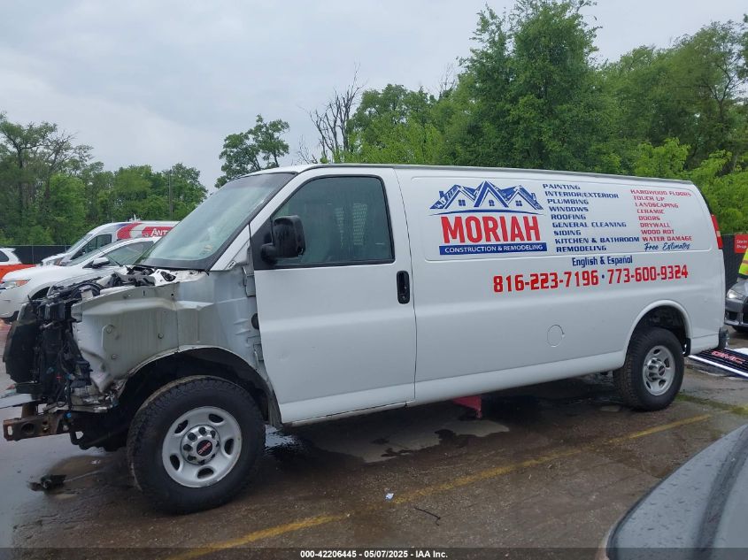 2014 GMC Savana 3500 Work Van VIN: 1GTZ7UCG6E1150070 Lot: 42206445