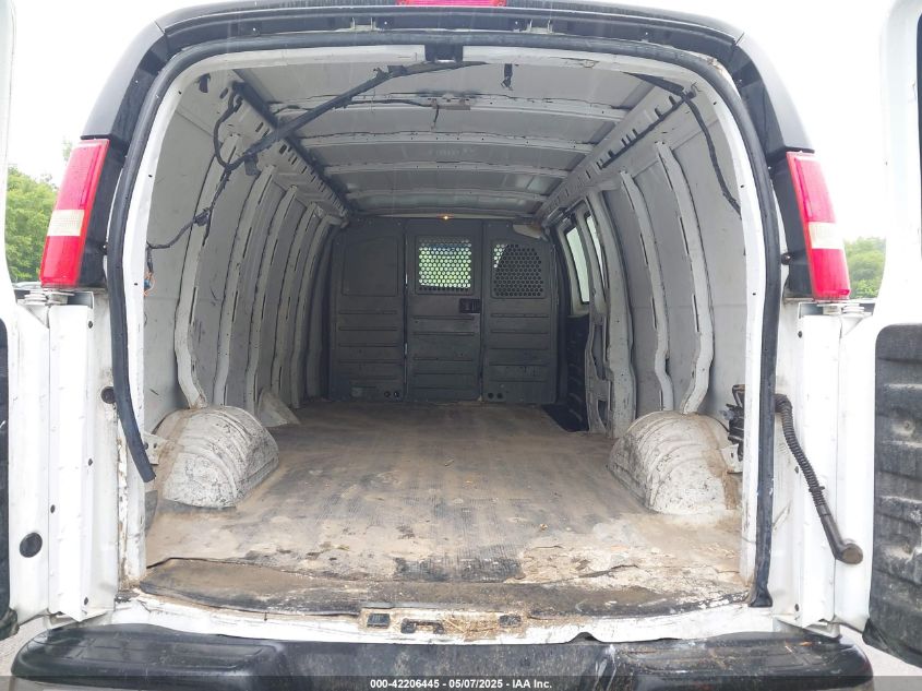 2014 GMC Savana 3500 Work Van VIN: 1GTZ7UCG6E1150070 Lot: 42206445