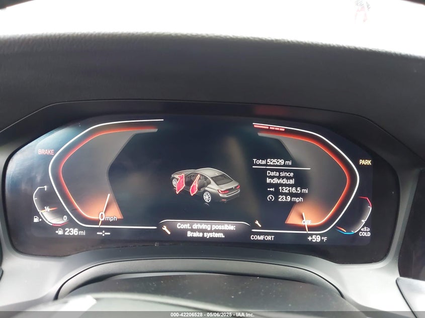 2019 BMW 330I XDRIVE - WBA5R7C50KFH28767