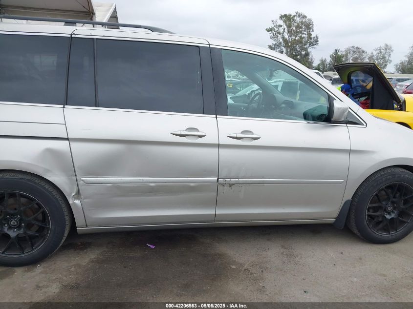 2006 Honda Odyssey Touring VIN: 5FNRL38826B033960 Lot: 42206563