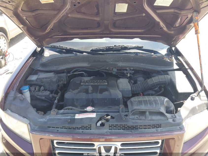 2007 HONDA RIDGELINE VIN: 2HJYK165X7H512811