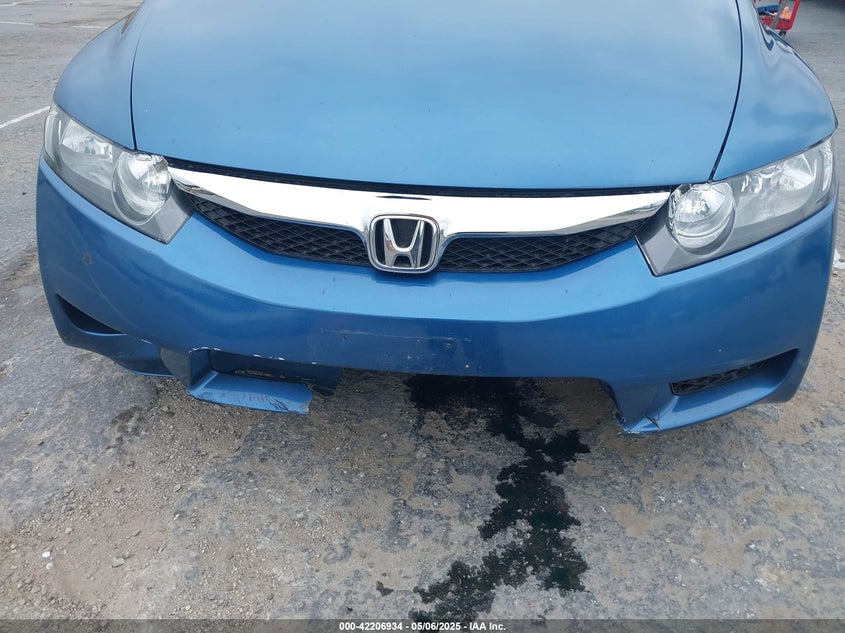 2010 HONDA CIVIC VIN: 2HGFA1F95AH546990