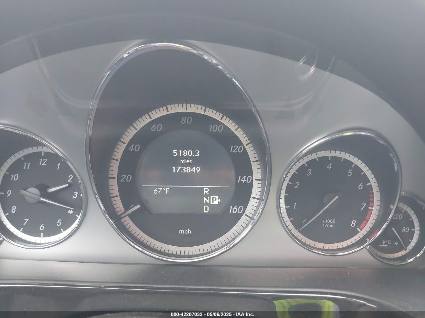 2010 Mercedes-Benz E 550 VIN: WDDHF7CB9AA031627 Lot: 42207033