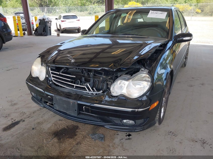 2007 MERCEDES-BENZ C 230 VIN: WDBRF52H17F931750