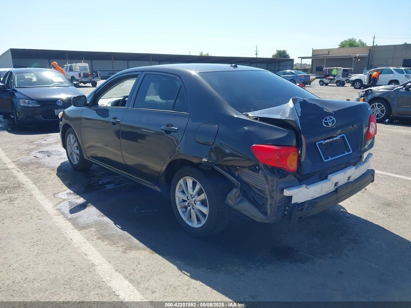 2009 TOYOTA COROLLA VIN: JTDBL40E89J009460