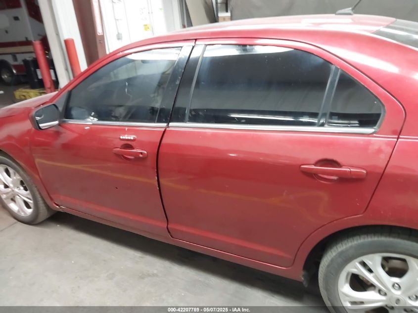 2012 Ford Fusion Se VIN: 3FAHP0HG7CR238213 Lot: 42207789