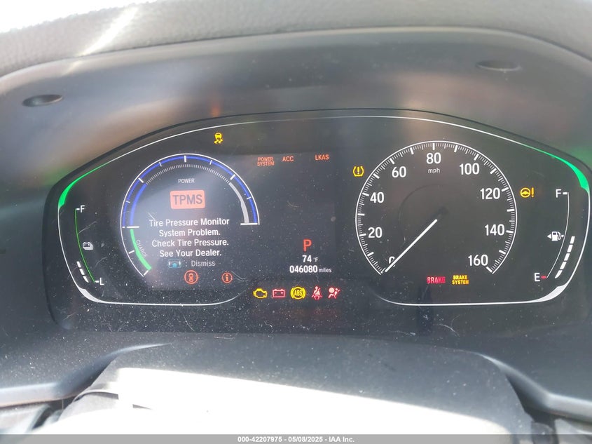 VIN 1HGCV3F46LA016682 2020 HONDA ACCORD HYBRID EX
