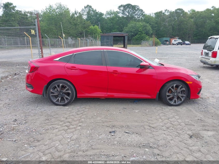 2021 HONDA CIVIC VIN: 2HGFC2F83MH537653