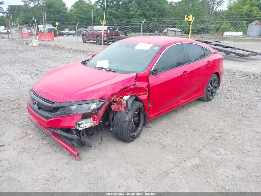 2021 HONDA CIVIC VIN: 2HGFC2F83MH537653