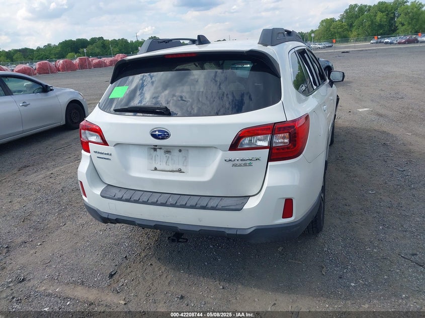 2016 SUBARU OUTBACK 2.5I LIMITED - 4S4BSANC1G3215757