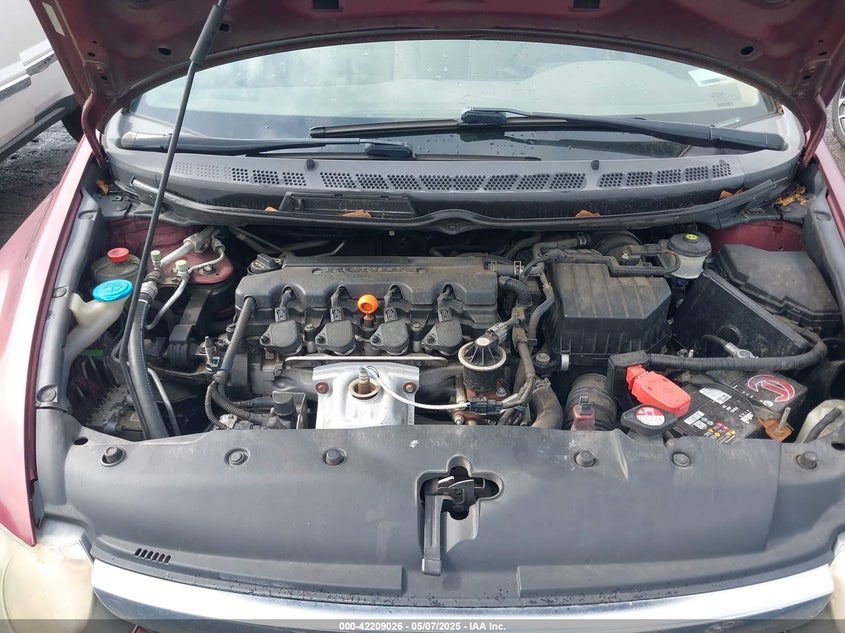 2008 HONDA CIVIC VIN: 1HGFA16518L058985