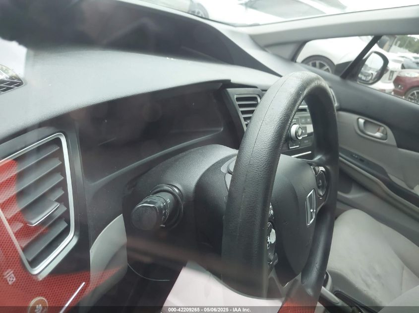 2013 Honda Civic Lx VIN: 2HGFB2F55DH587415 Lot: 42209265