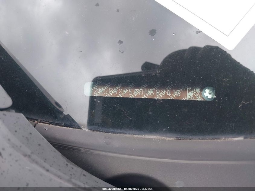 2013 Honda Civic Lx VIN: 2HGFB2F55DH587415 Lot: 42209265