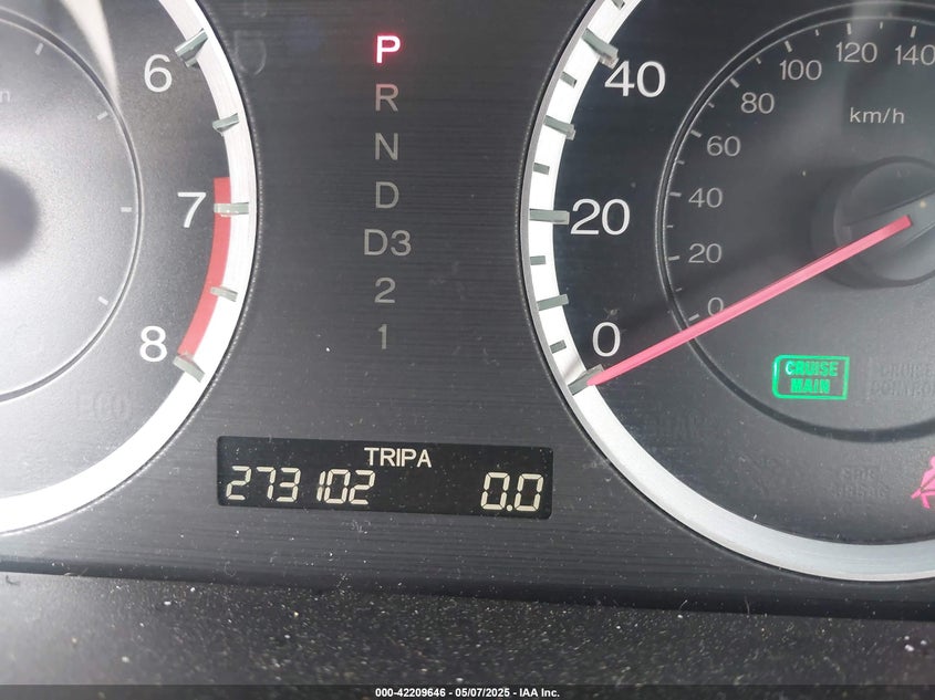 2011 HONDA ACCORD VIN: 1HGCP2F6XBA145173