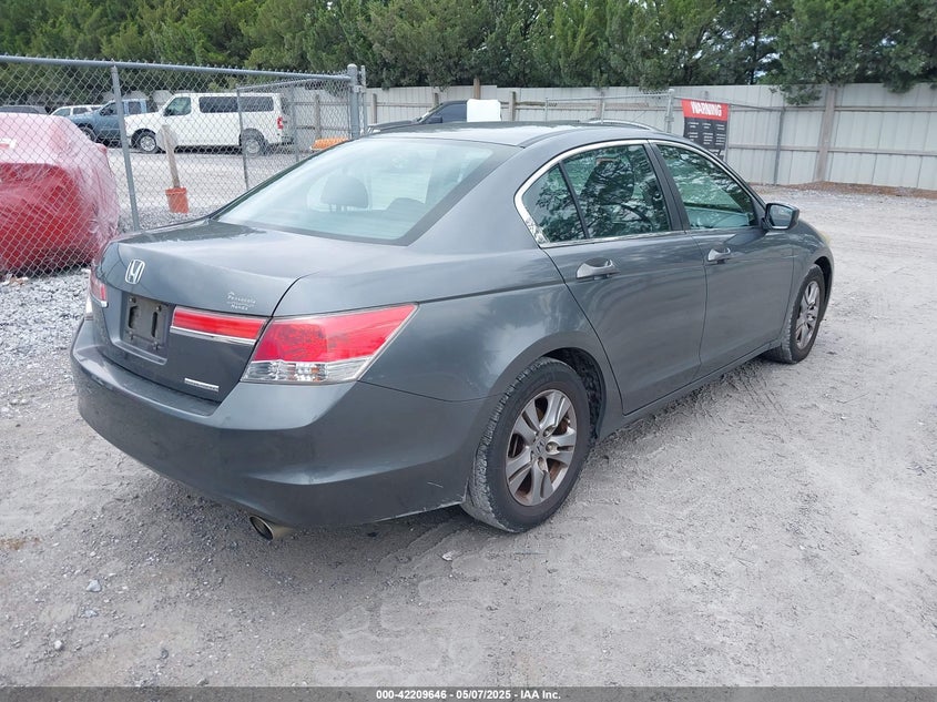 2011 HONDA ACCORD VIN: 1HGCP2F6XBA145173