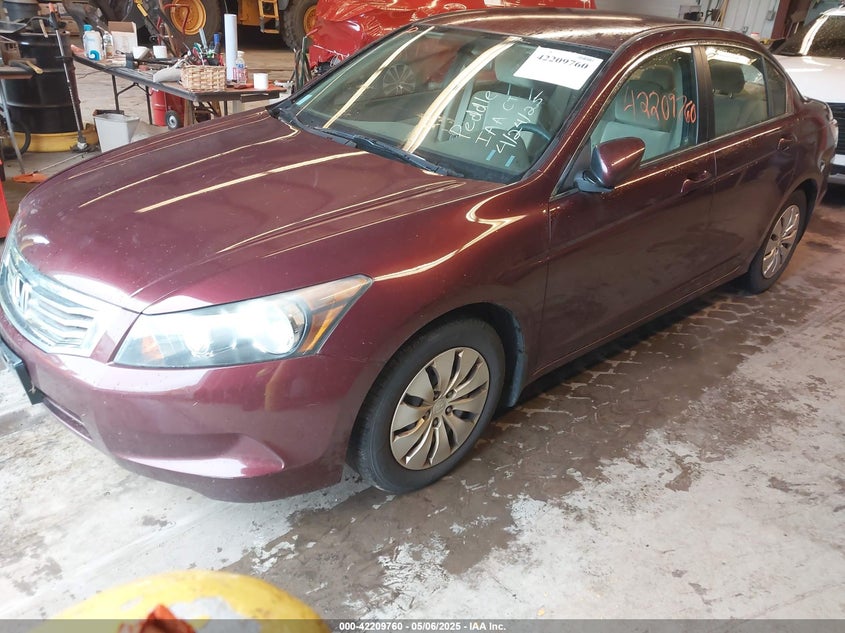 2010 HONDA ACCORD VIN: 1HGCP2F3XAA159644