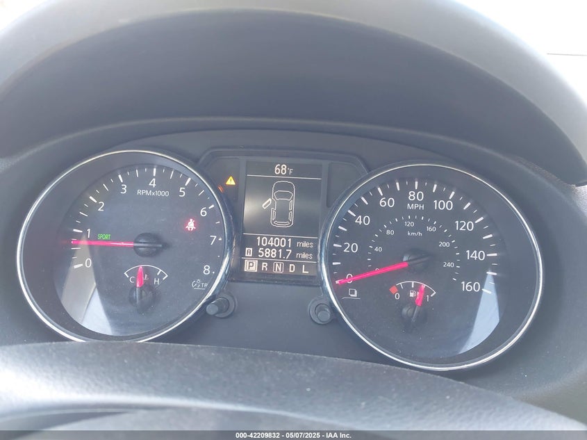 2013 NISSAN ROGUE VIN: JN8AS5MV6DW626385