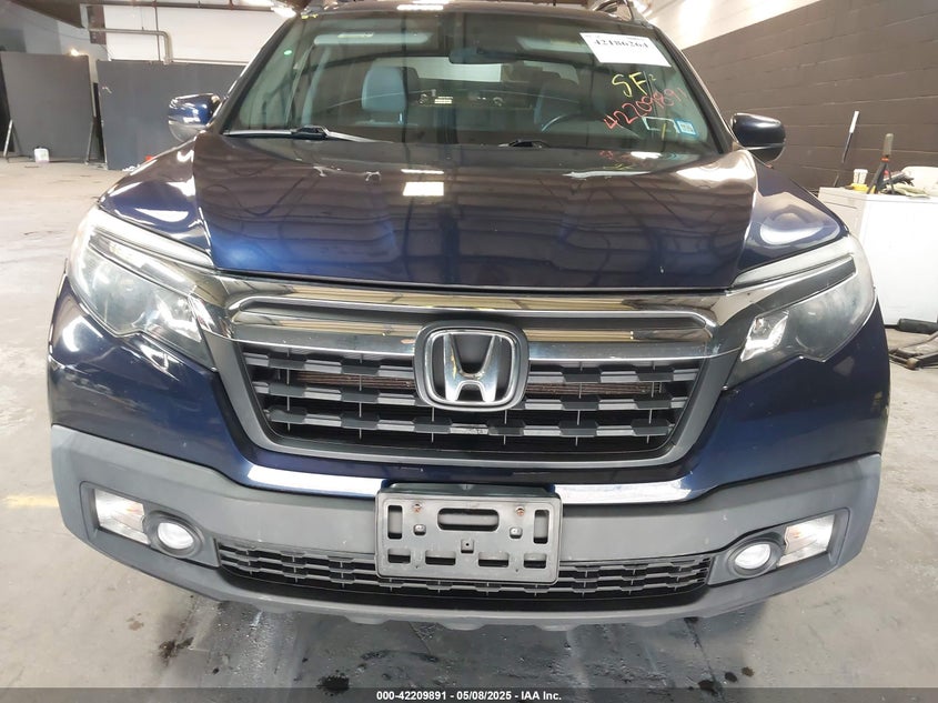 2017 HONDA RIDGELINE RTL - 5FPYK3F59HB009818