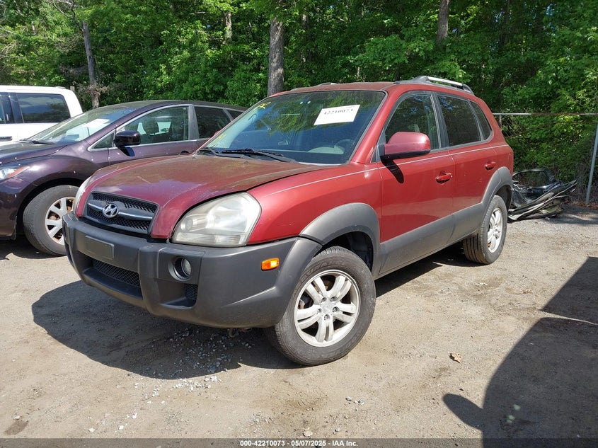 2006 HYUNDAI TUCSON VIN: KM8JN72D16U377349