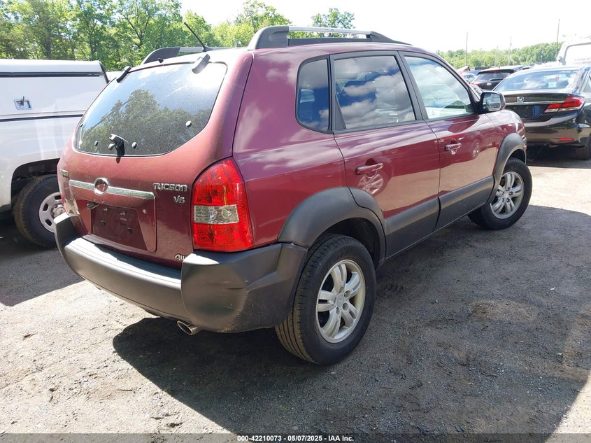 2006 HYUNDAI TUCSON VIN: KM8JN72D16U377349