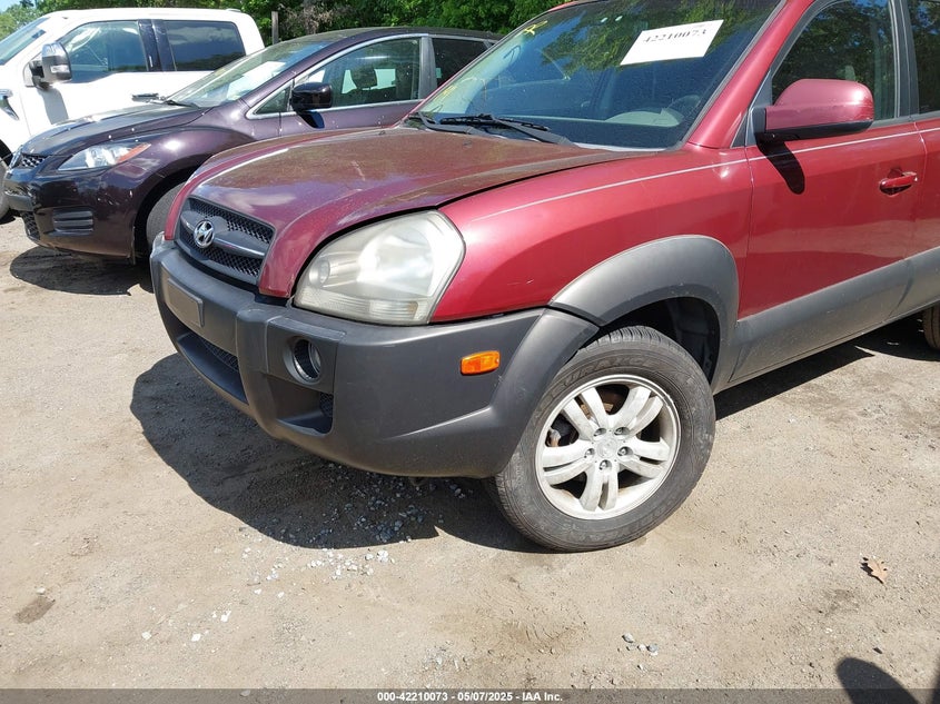 2006 HYUNDAI TUCSON VIN: KM8JN72D16U377349