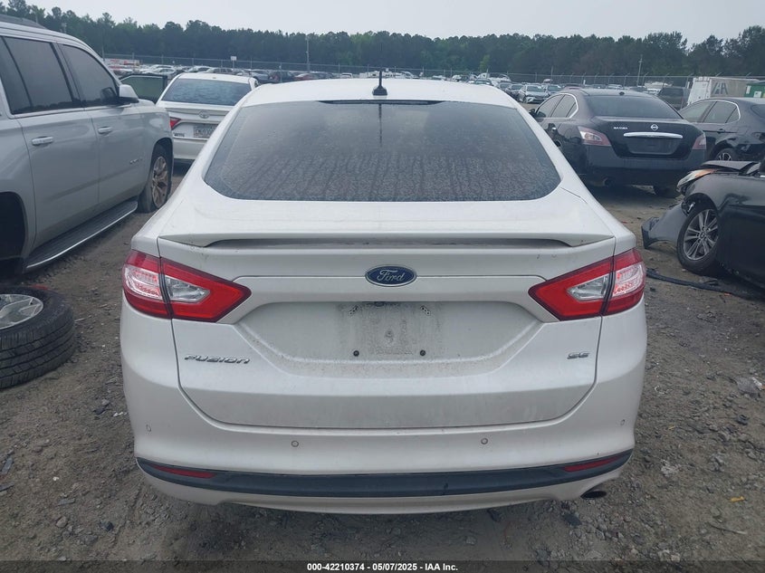 2016 Ford Fusion Se VIN: 3FA6P0H7XGR249834 Lot: 42210374