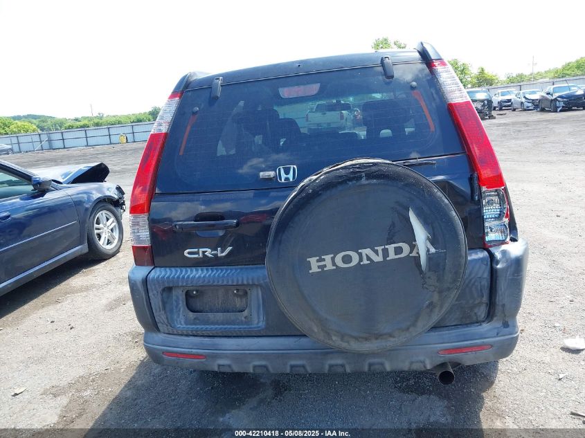 2006 Honda Cr-V Lx VIN: JHLRD68586C004130 Lot: 42210418