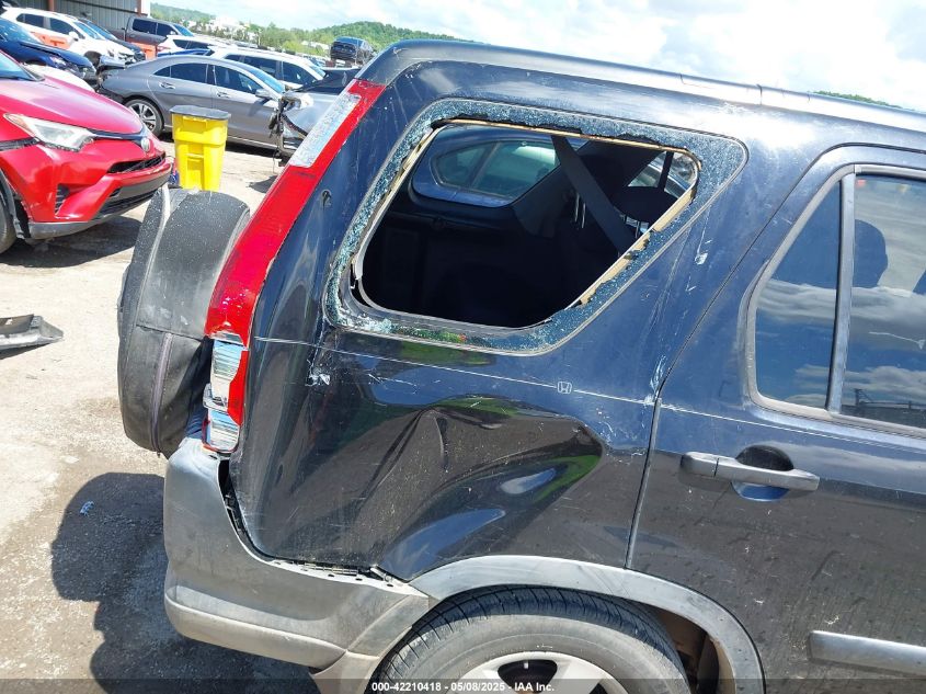 2006 Honda Cr-V Lx VIN: JHLRD68586C004130 Lot: 42210418