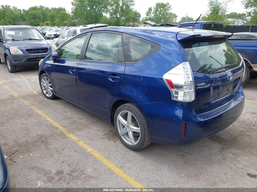 2012 TOYOTA PRIUS V VIN: JTDZN3EU3C3136499