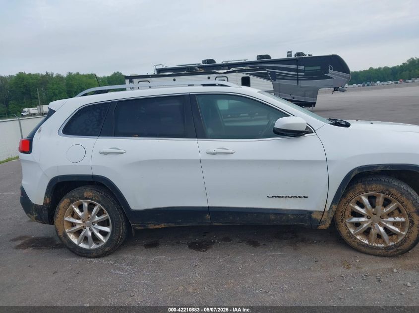 2016 Jeep Cherokee Limited VIN: 1C4PJMDS2GW133915 Lot: 42210883