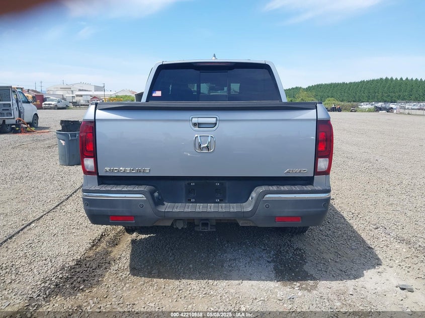 2018 HONDA RIDGELINE RTL-E - 5FPYK3F7XJB007681