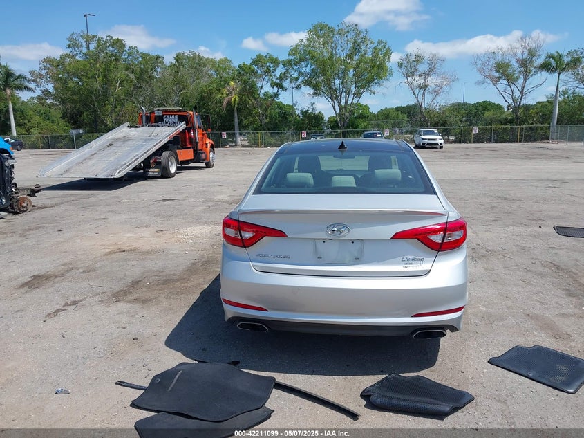 2016 HYUNDAI SONATA LIMITED - 5NPE34AF6GH391420