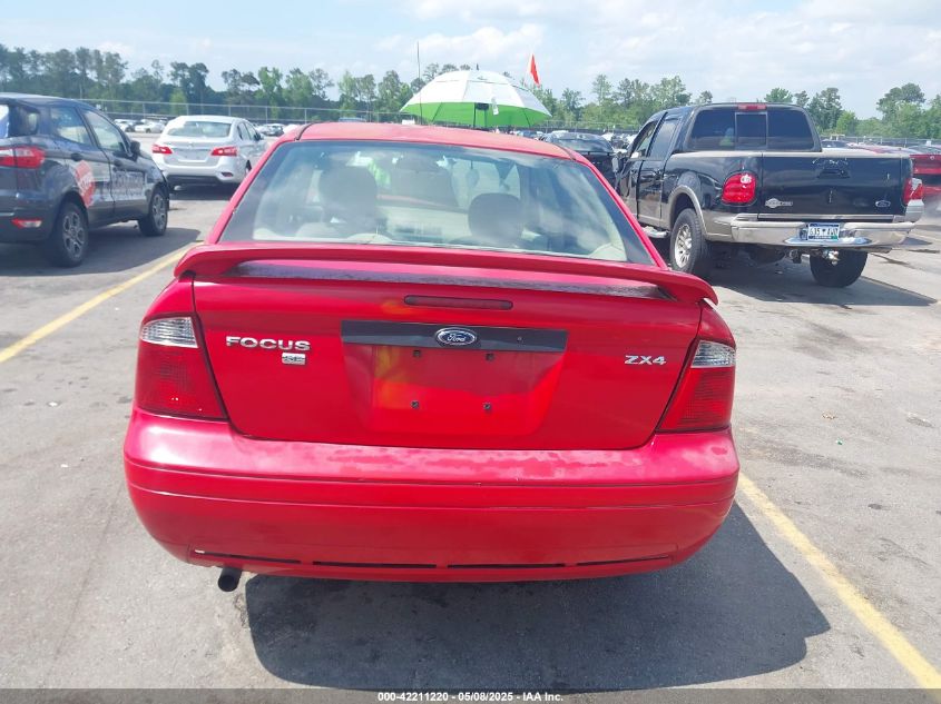 2005 Ford Focus Zx4 VIN: 1FAFP34N65W214580 Lot: 42211220