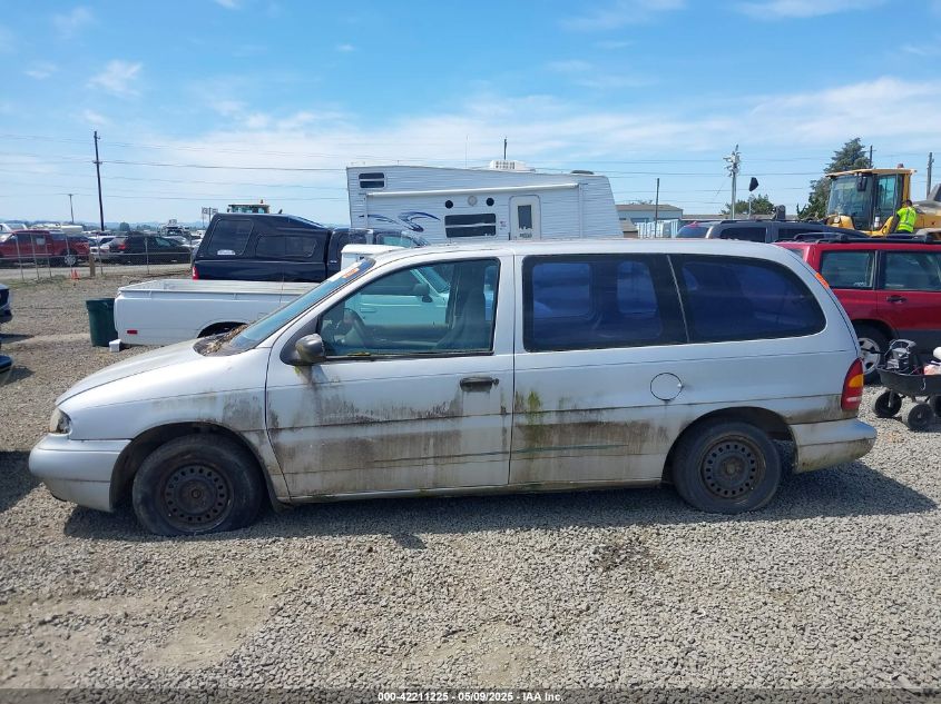 1998 Ford Windstar Wagon VIN: 2FMDA51U2WB93975 Lot: 42211225