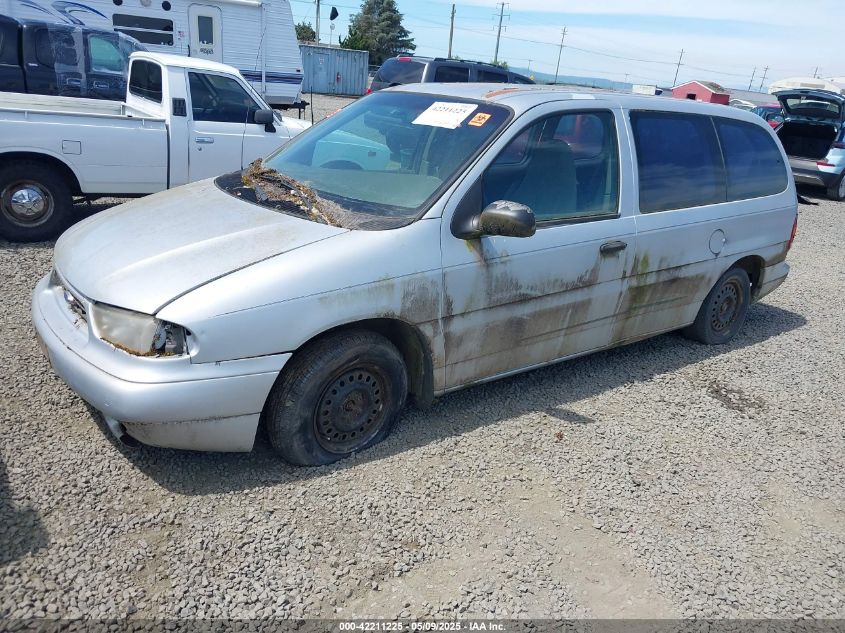 1998 Ford Windstar Wagon VIN: 2FMDA51U2WB93975 Lot: 42211225