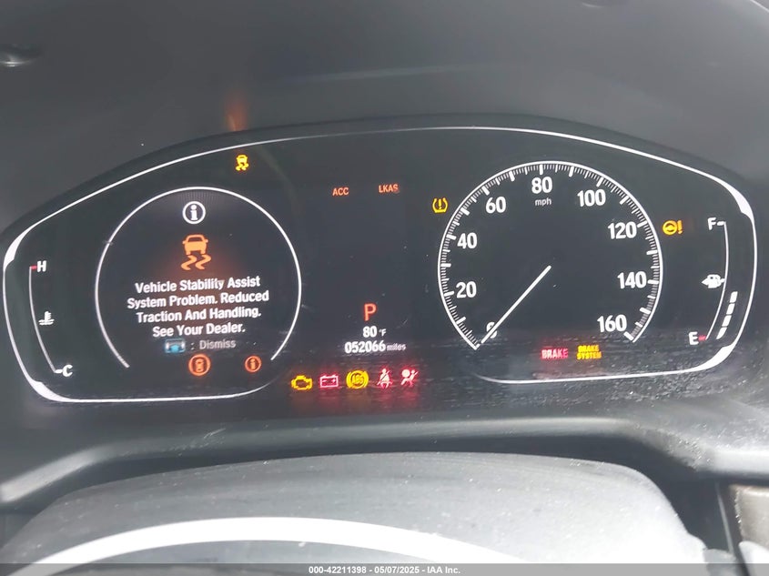 2019 HONDA ACCORD VIN: 1HGCV1F56KA133836