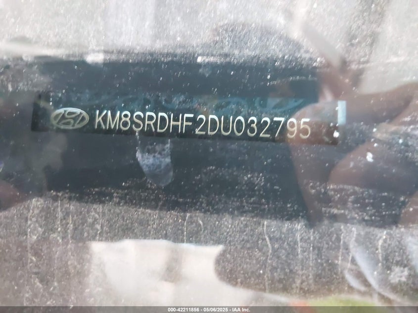 2013 HYUNDAI SANTA FE LIMITED - KM8SRDHF2DU032795